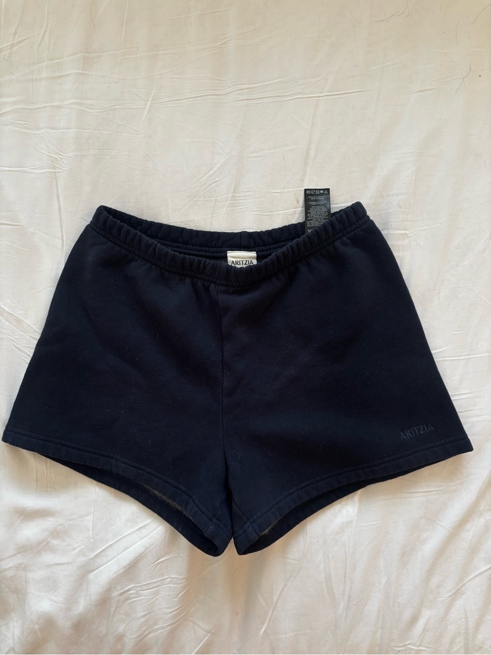 Aritzia Navy Black Athletic Shorts